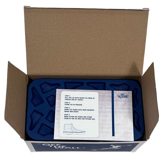 Vans SK8-Hi Off The Wall Limited Edition Ice Cube Tray w/Storage Container NEW - Picture 7 of 7